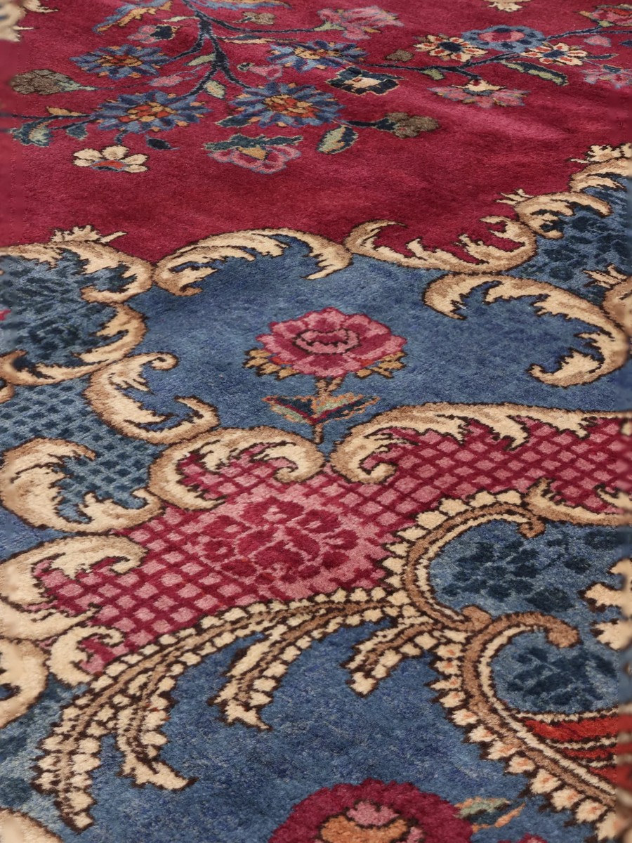 314x408 см, Иран, Машад, Wool, красный — вид 5