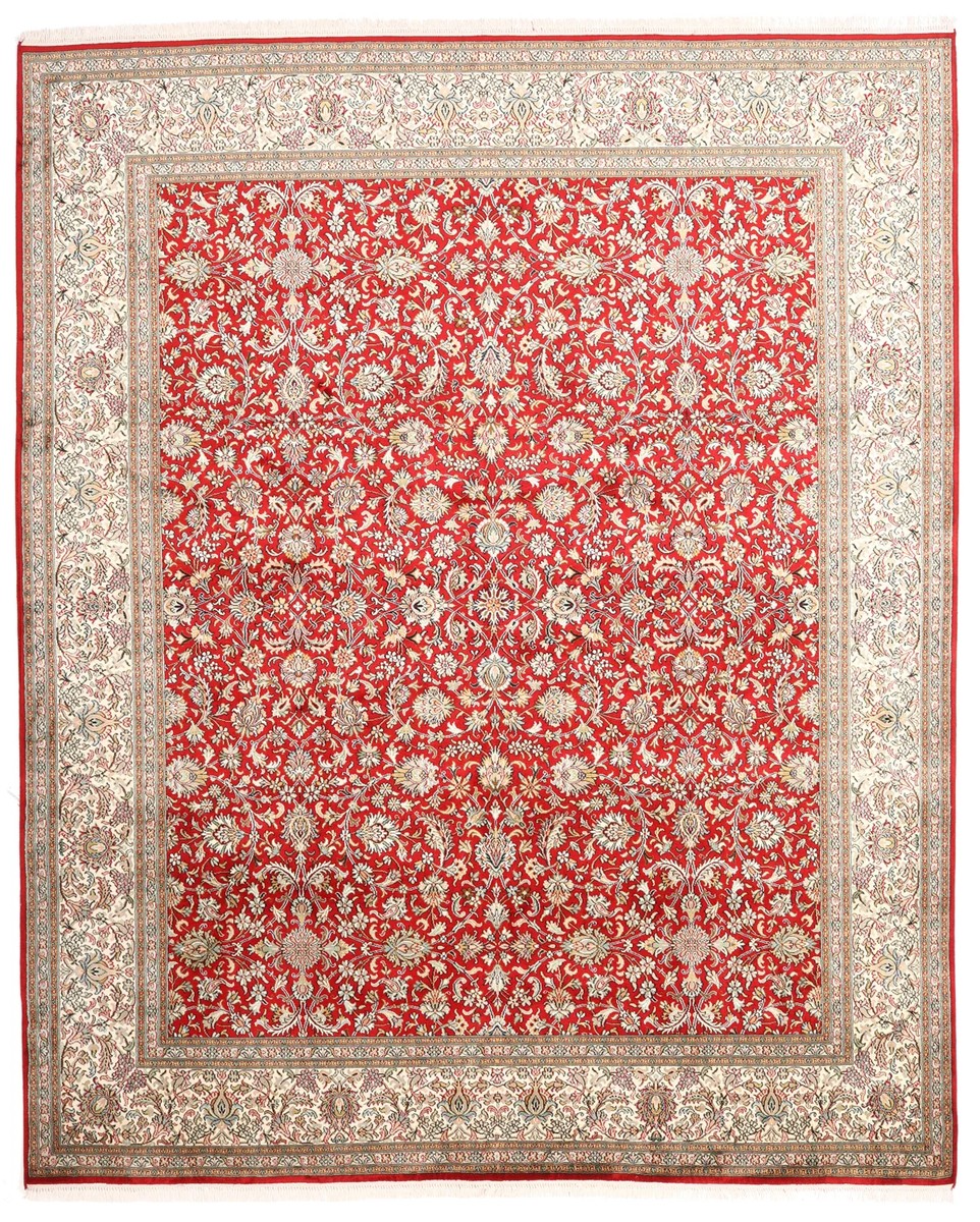 202x244 см, Индия, Шёлк, Silk, бежевый