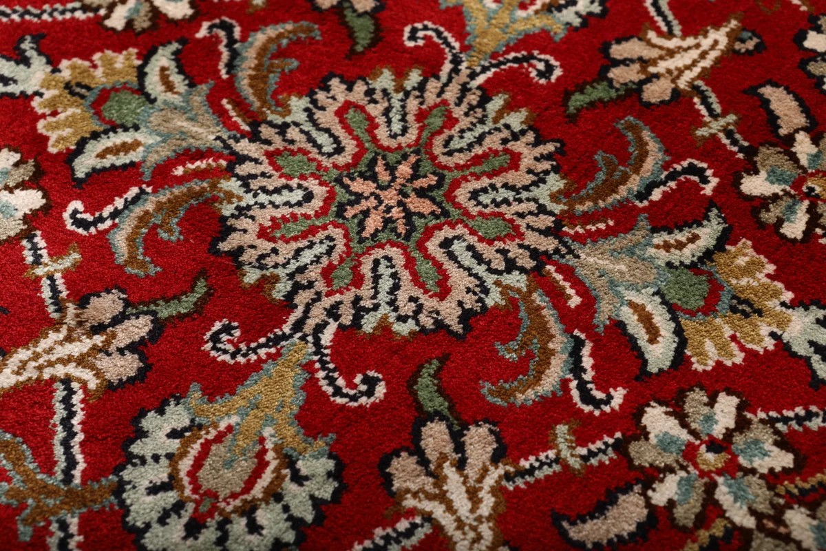 202x244 см, Индия, Шёлк, Silk, бежевый — вид 6