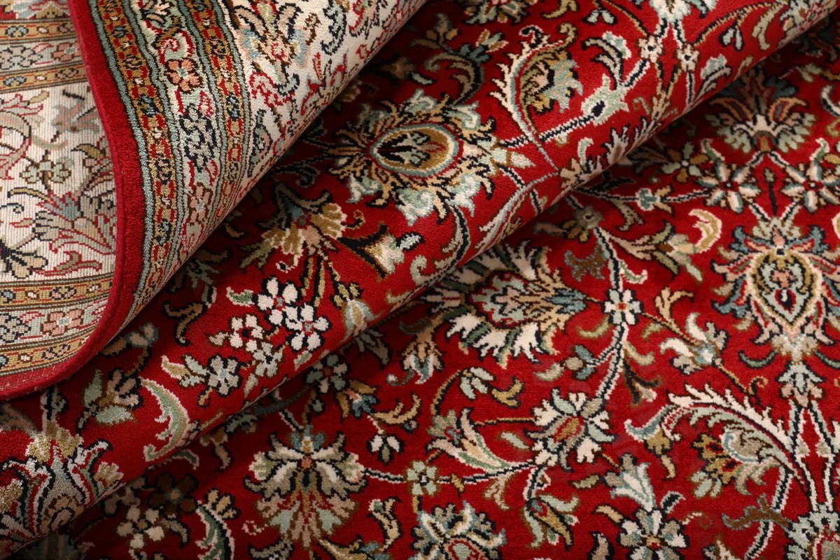 202x244 см, Индия, Шёлк, Silk, бежевый — вид 7