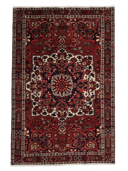 204x313 см, Иран, Бахтиари, Wool, чёрный