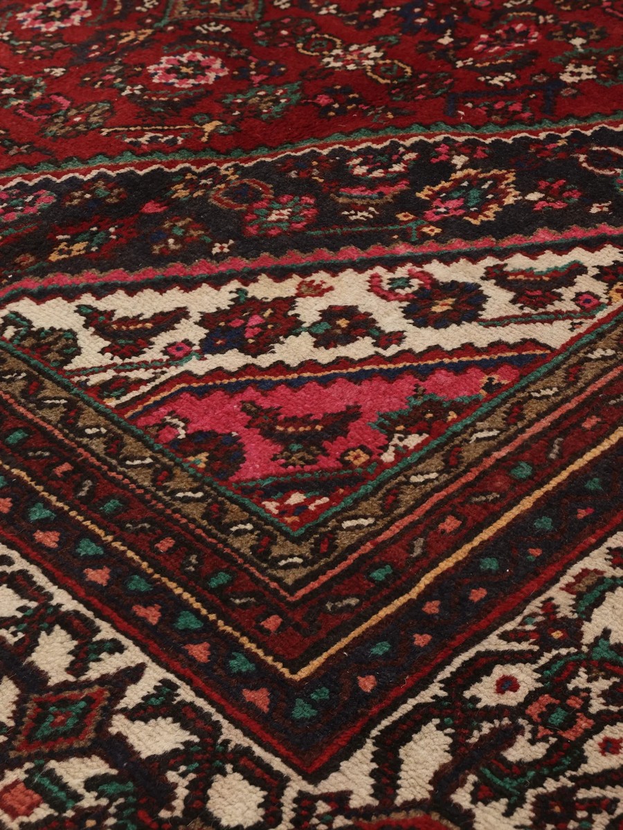200x320 см, Иран, Хамадан, Wool, чёрный — вид 4