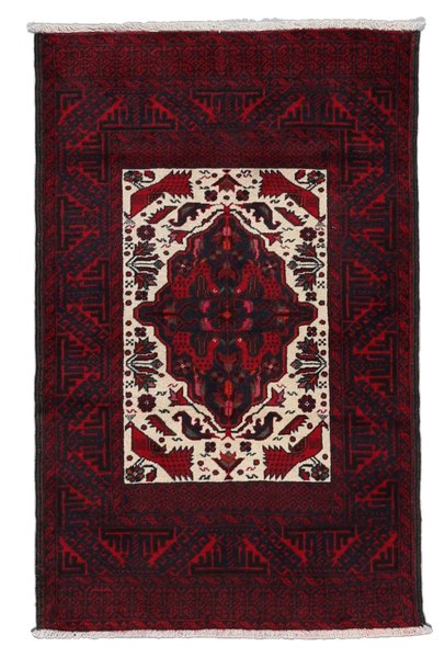 90x143 см, Иран, Балучи, Wool, чёрный