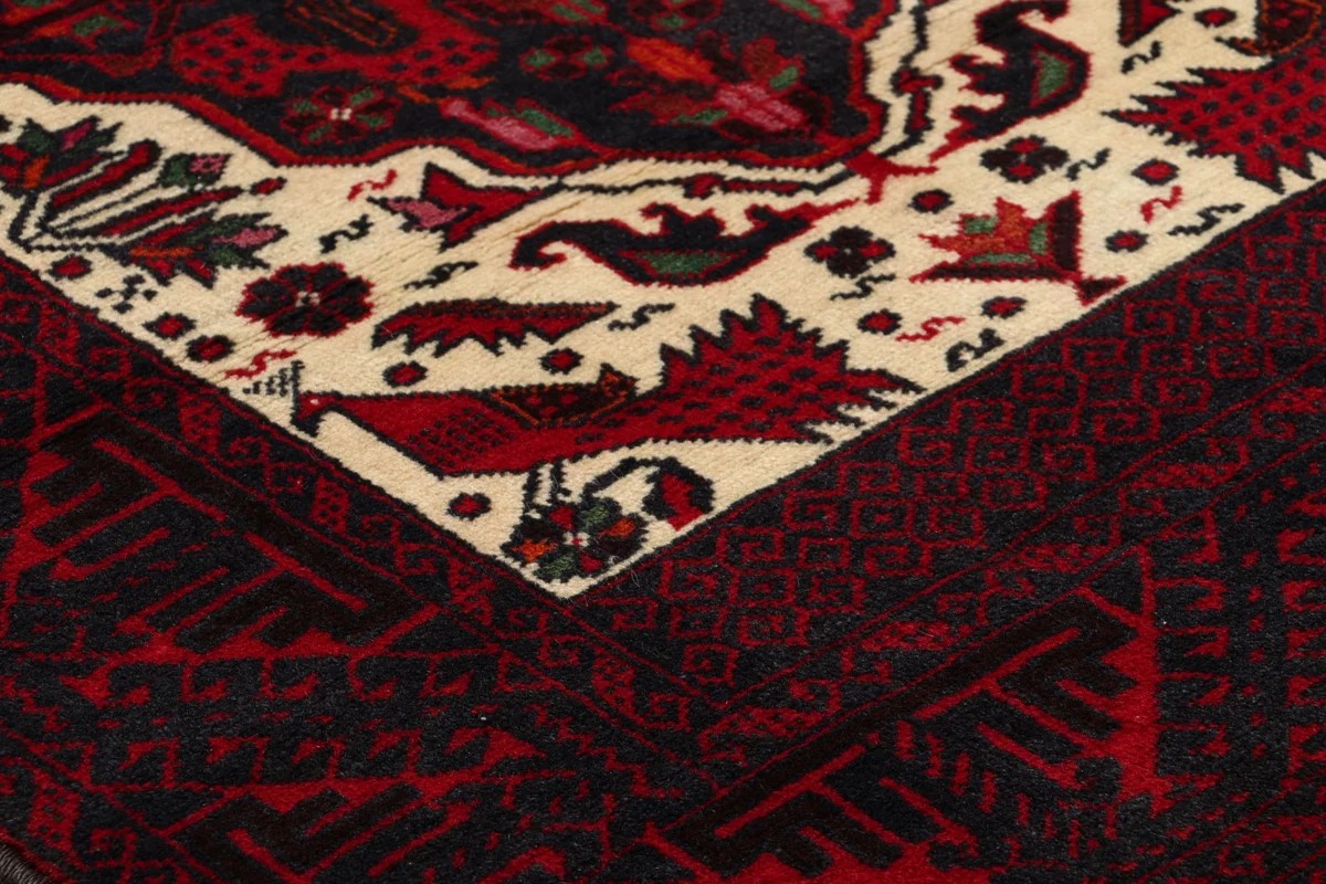90x143 см, Иран, Балучи, Wool, чёрный — вид 2