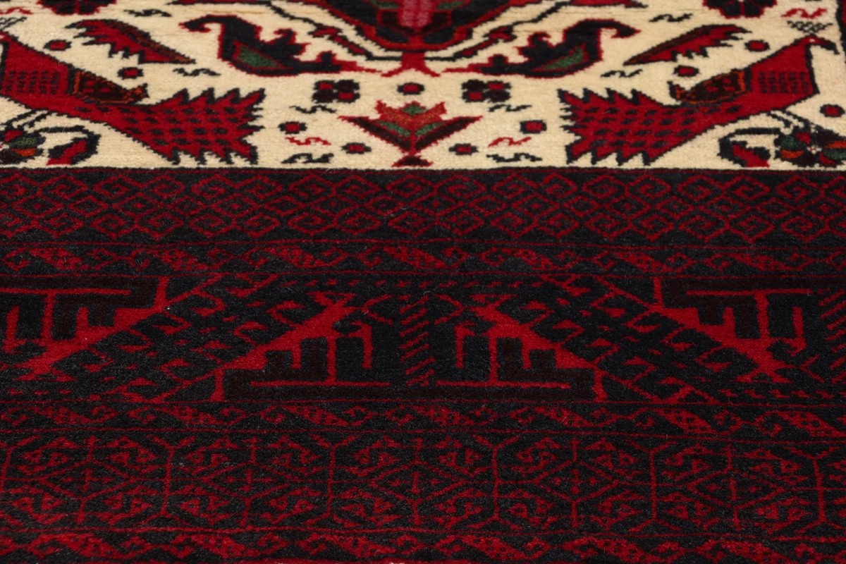 90x143 см, Иран, Балучи, Wool, чёрный — вид 5