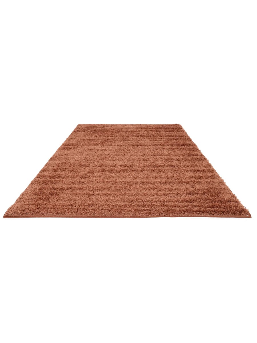 250x350 см, Египет, Однотонные, Polypropylene, ржаво-красный — вид 2