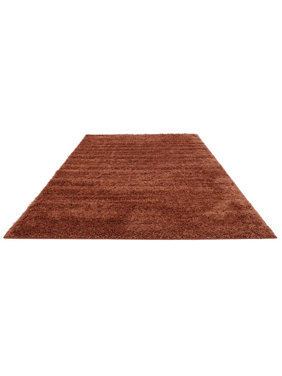 250x350 см, Египет, Однотонные, Polypropylene, ржаво-красный — вид 3
