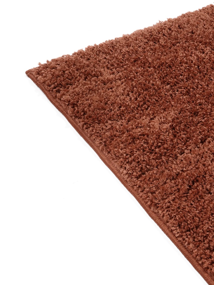 250x350 см, Египет, Однотонные, Polypropylene, ржаво-красный — вид 4