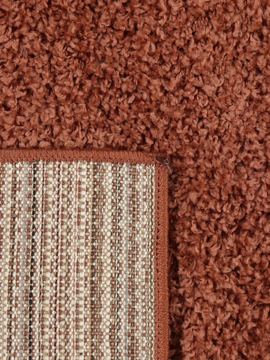 250x350 см, Египет, Однотонные, Polypropylene, ржаво-красный — вид 8