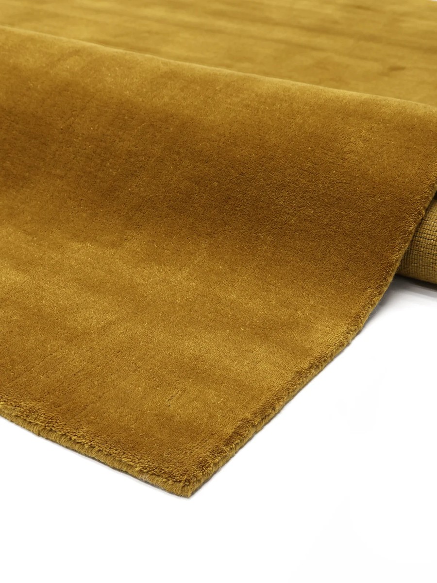 300x400 см, Индия, Однотонные, Wool, жёлтый — вид 3