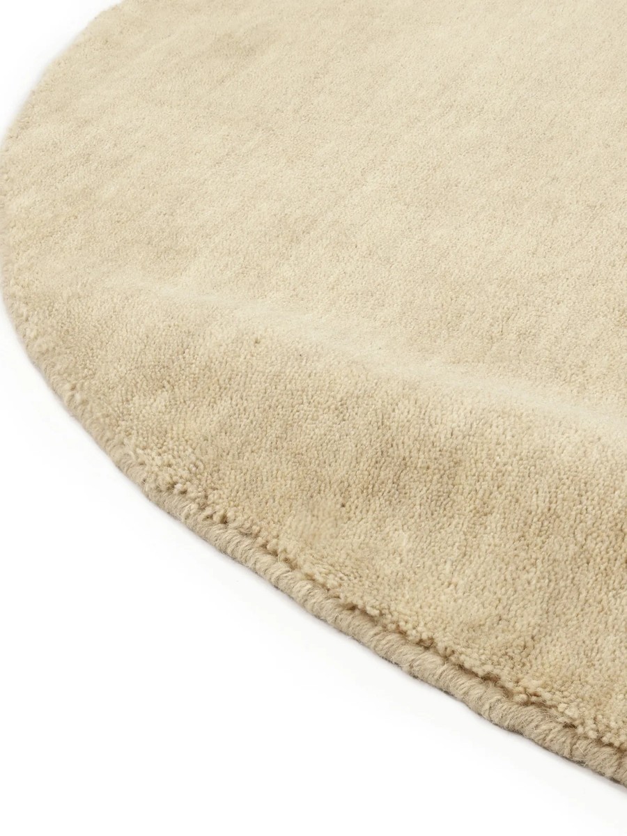 Ø200 см, Индия, Современные, Wool, бежевый — вид 4