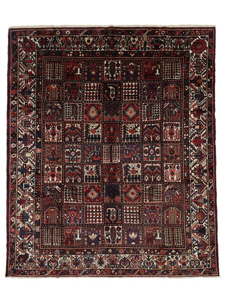 307x377 см, Иран, Бахтиари, Wool, чёрный