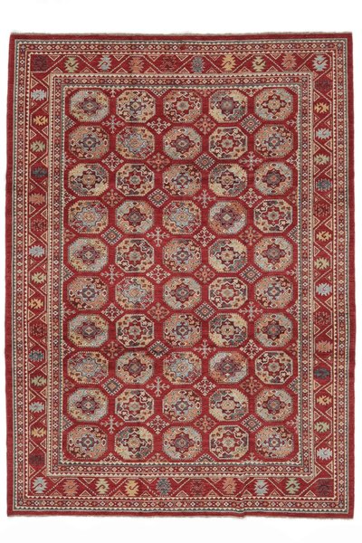 250x343 см, Афганистан, Казак, Wool, коричневый