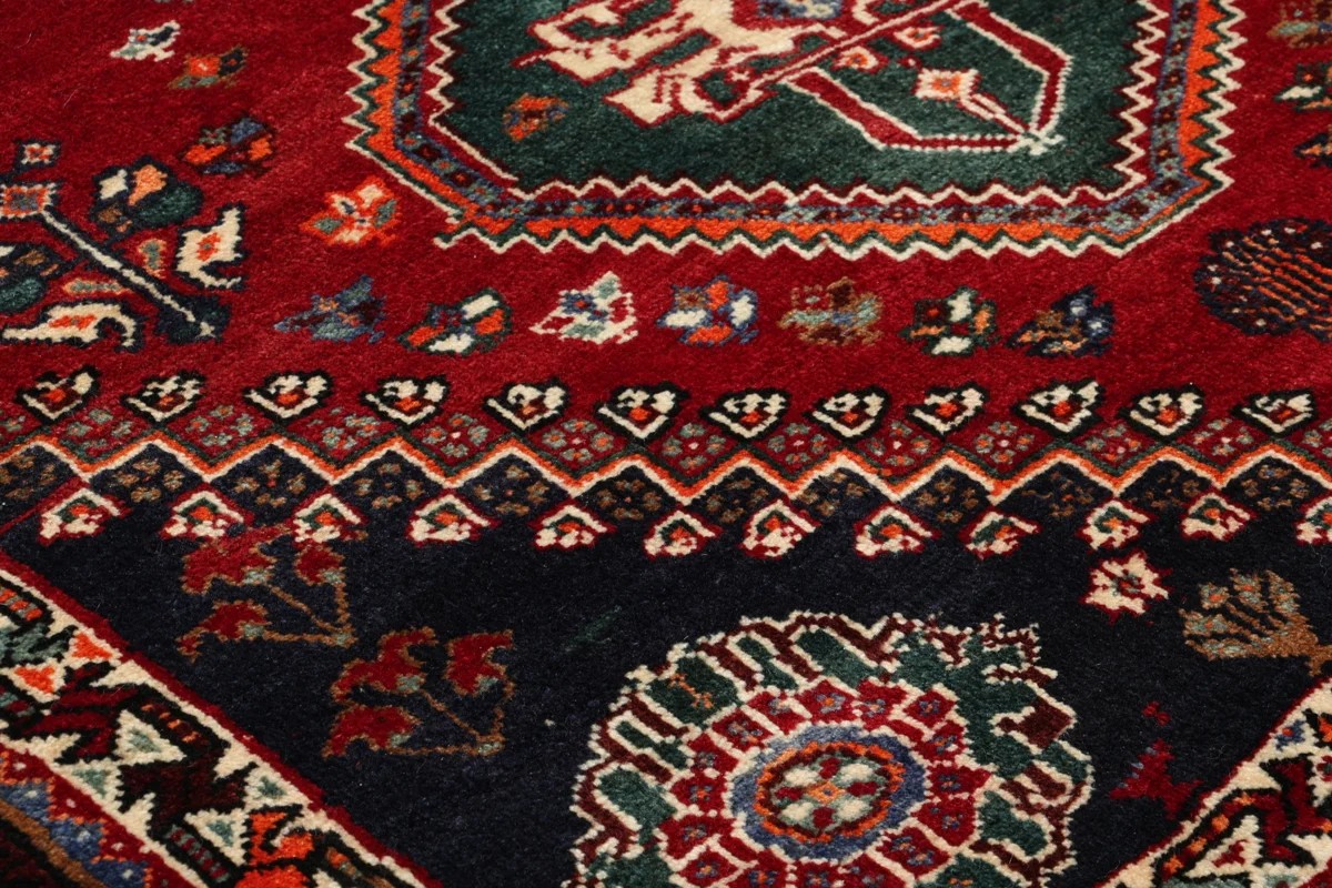 114x182 см, Иран, Кашкай, Wool, чёрный