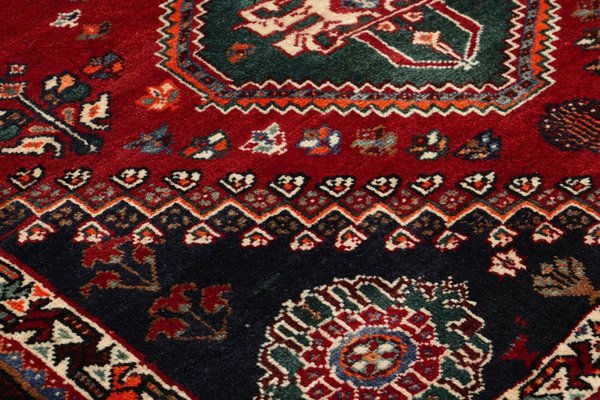 114x182 см, Иран, Кашкай, Wool, чёрный