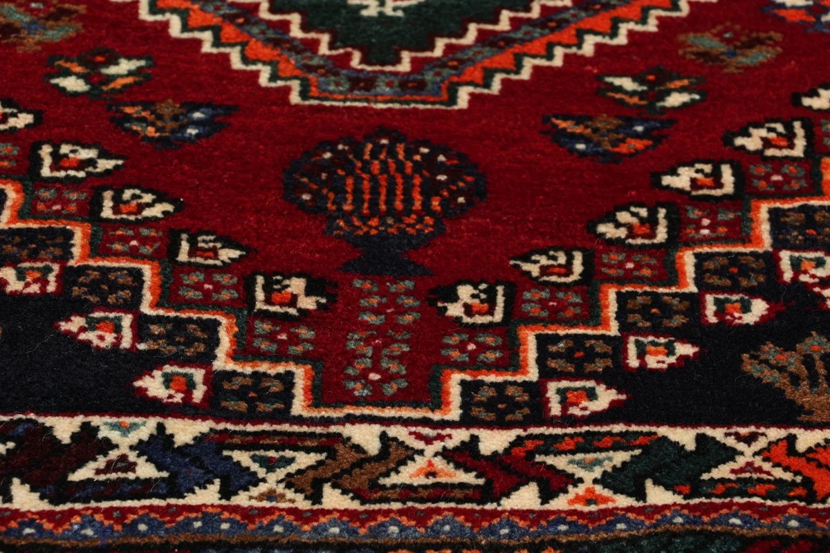 114x182 см, Иран, Кашкай, Wool, чёрный — вид 3