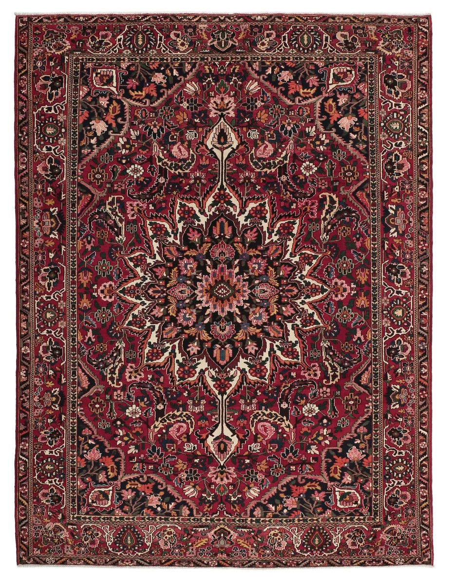 307x405 см, Иран, Бахтиари, Wool, чёрный