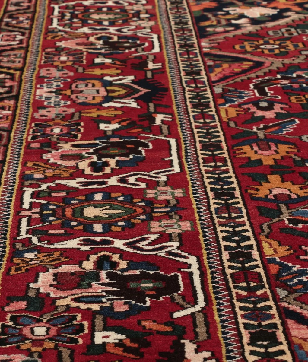 307x405 см, Иран, Бахтиари, Wool, чёрный — вид 5