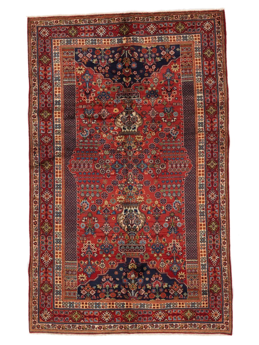 152x238 см, Иран, Кашкай, Wool, чёрный