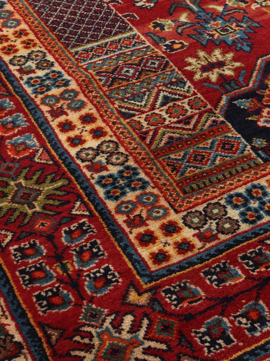 152x238 см, Иран, Кашкай, Wool, чёрный — вид 5