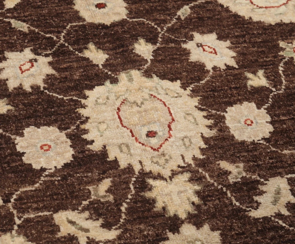 168x231 см, Афганистан, Зиглер, Wool, оранжевый — вид 5