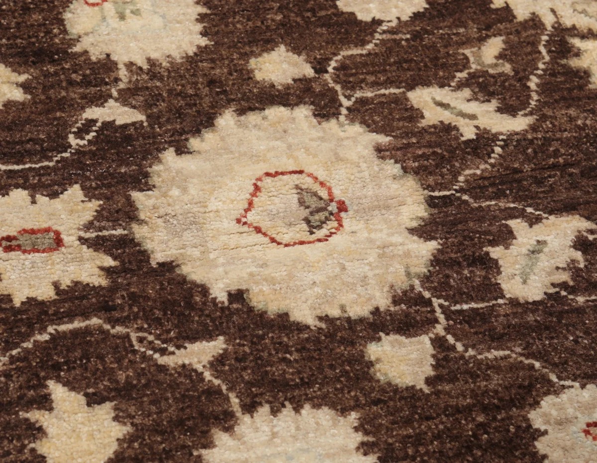 168x231 см, Афганистан, Зиглер, Wool, оранжевый — вид 6