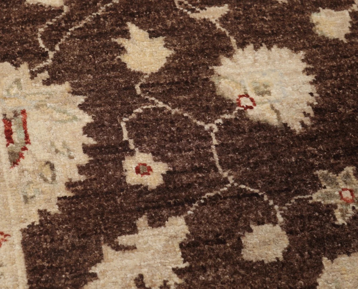 168x231 см, Афганистан, Зиглер, Wool, оранжевый — вид 7