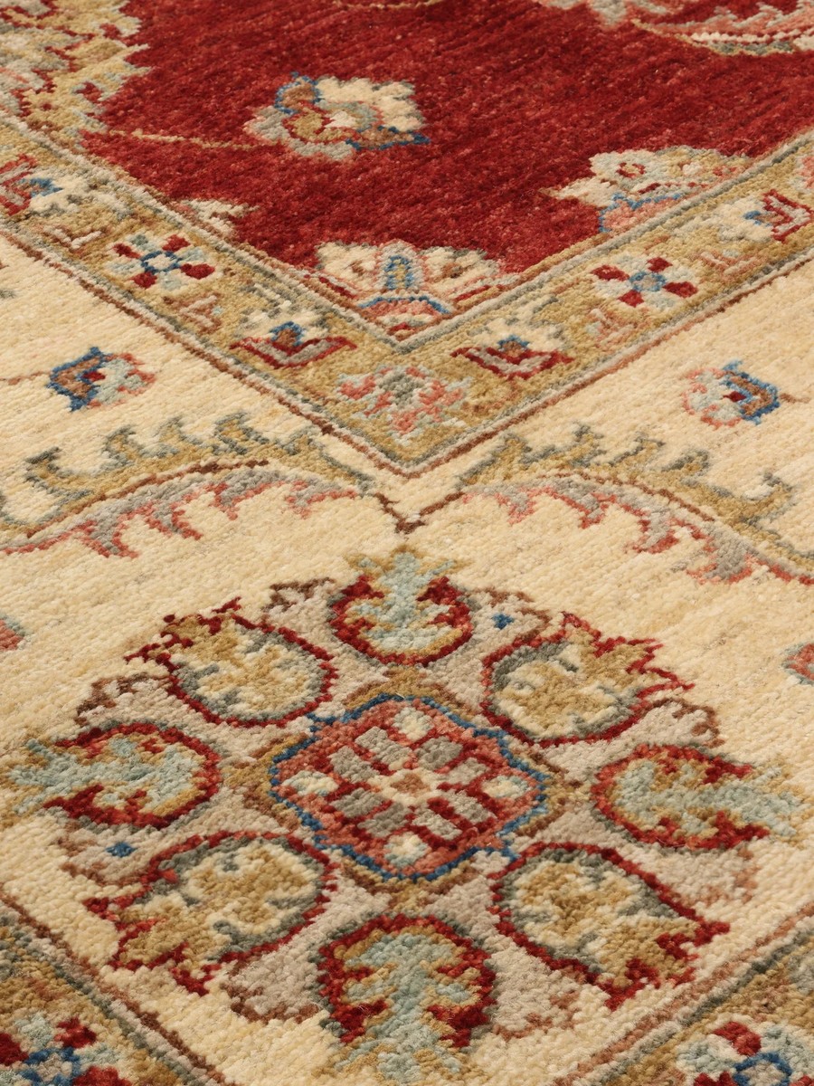 212x312 см, Пакистан, Зиглер, Wool, красный — вид 4