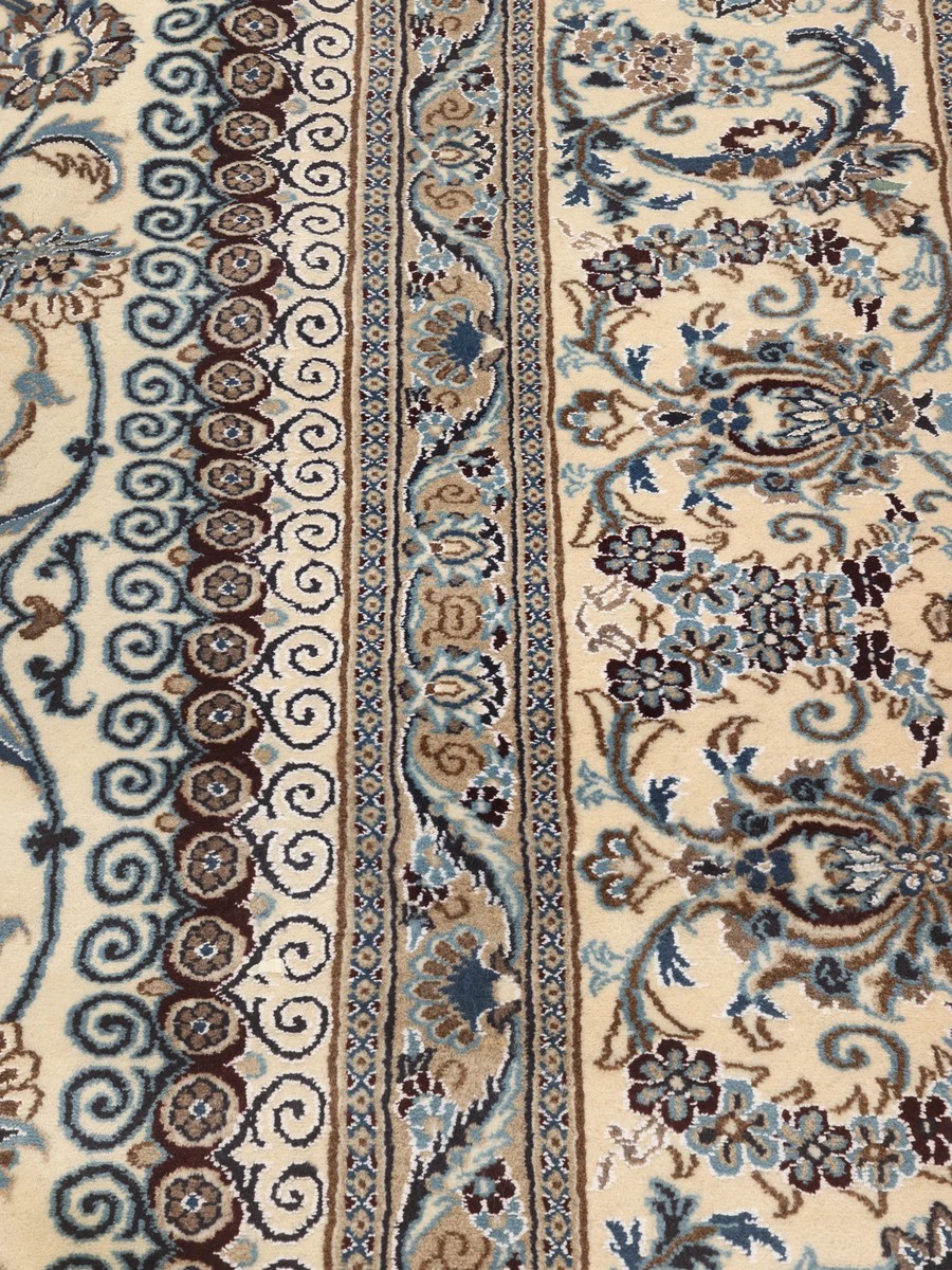 293x403 см, Иран, Наин, Wool, бежевый — вид 3