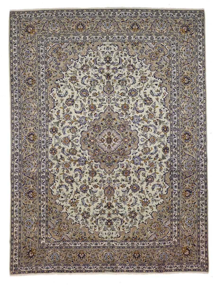 292x390 см, Иран, Кашан, Wool, коричневый