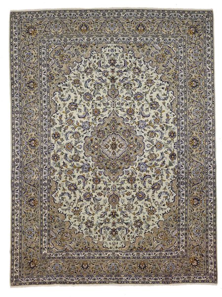 292x390 см, Иран, Кашан, Wool, коричневый