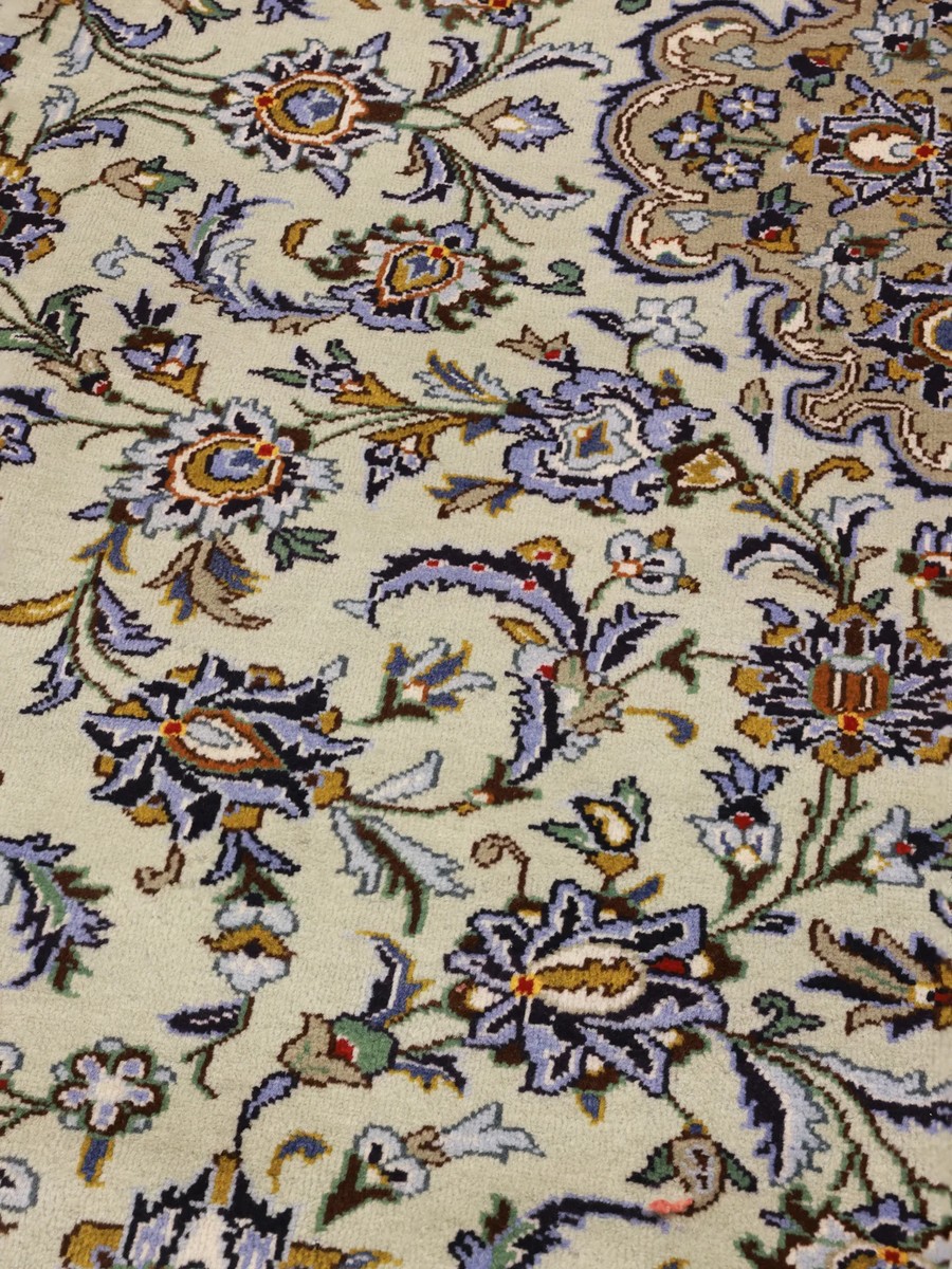 292x390 см, Иран, Кашан, Wool, коричневый — вид 3
