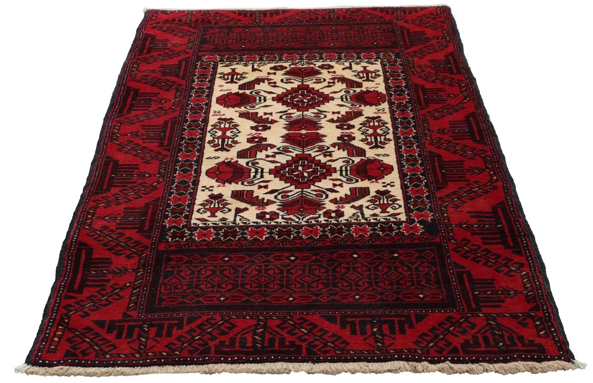86x167 см, Иран, Балучи, Wool, чёрный — вид 2