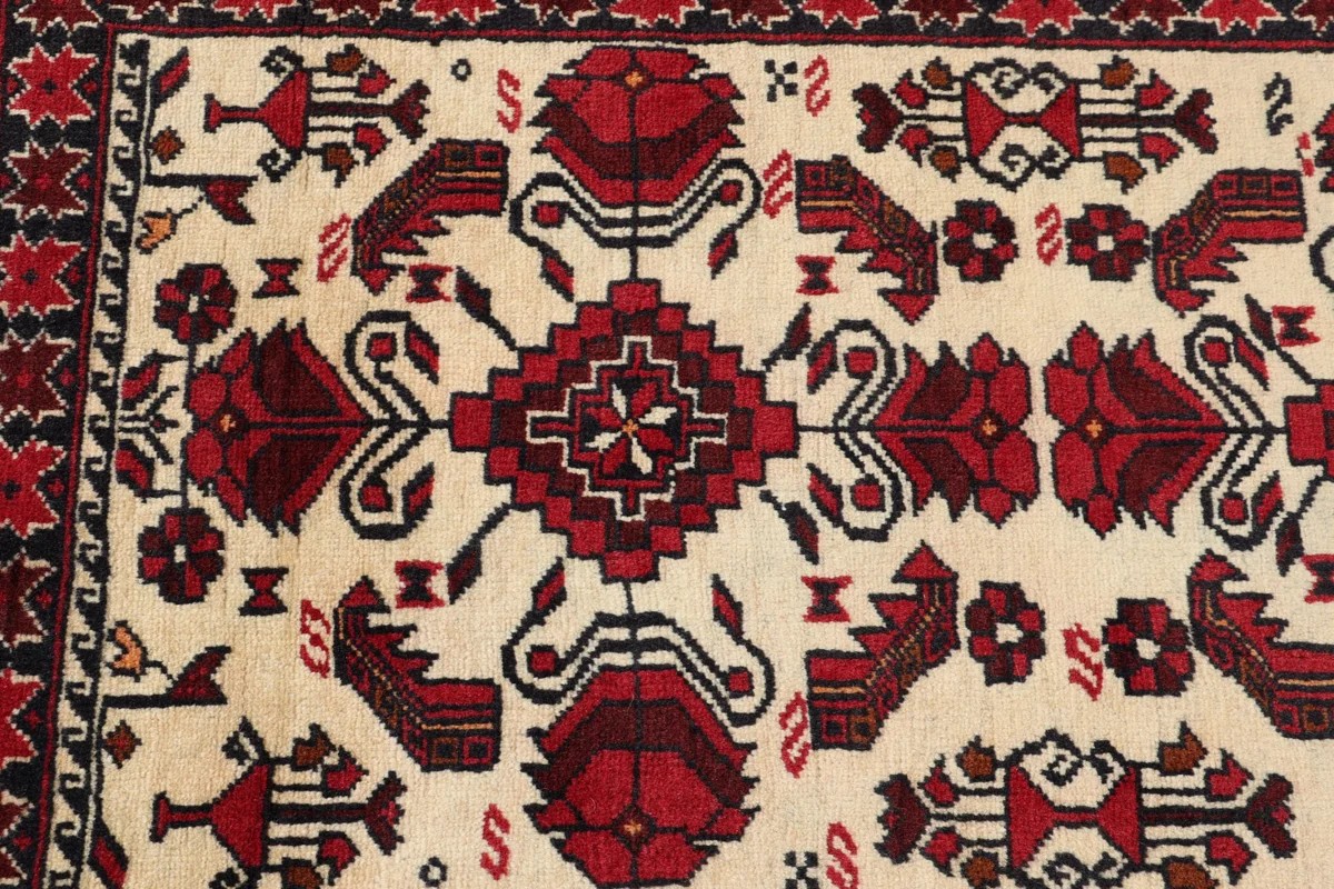 86x167 см, Иран, Балучи, Wool, чёрный — вид 4