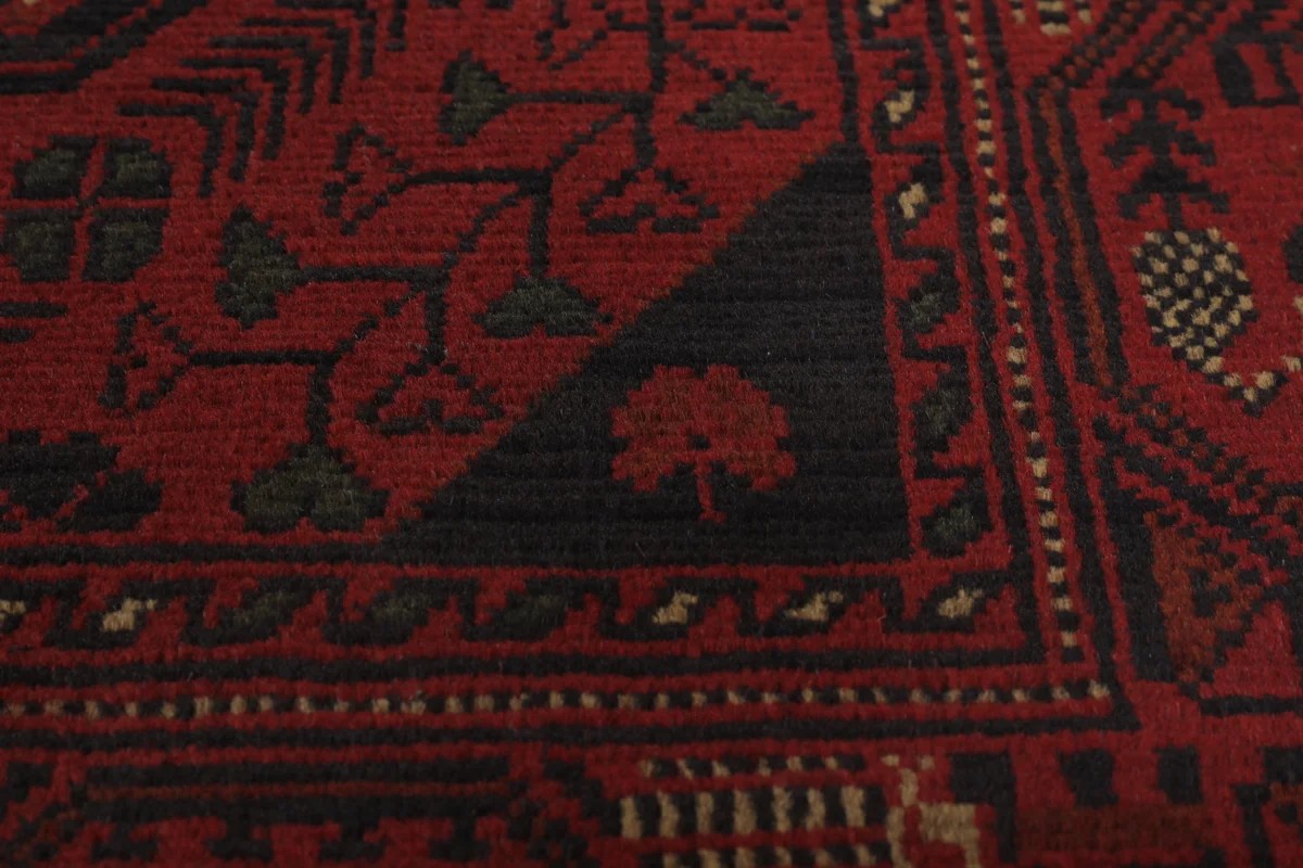 125x196 см, Афганистан, Хал Мохаммади, Wool, чёрный — вид 6