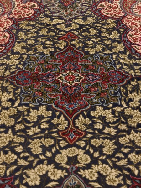127x206 см, Иран, Сарук, Wool, чёрный