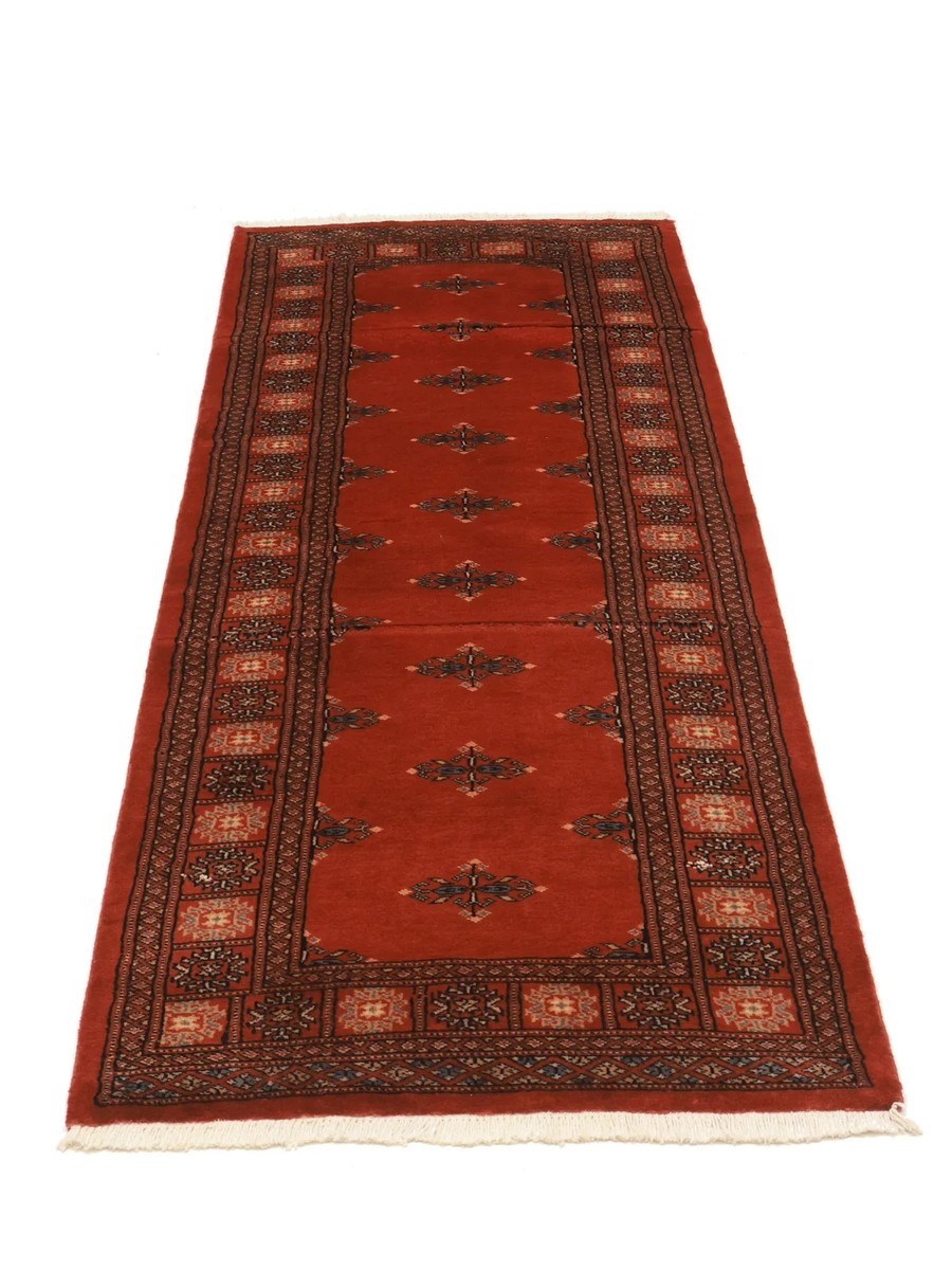79x249 см, Пакистан, Афган / Пакистан, Wool, чёрный — вид 2