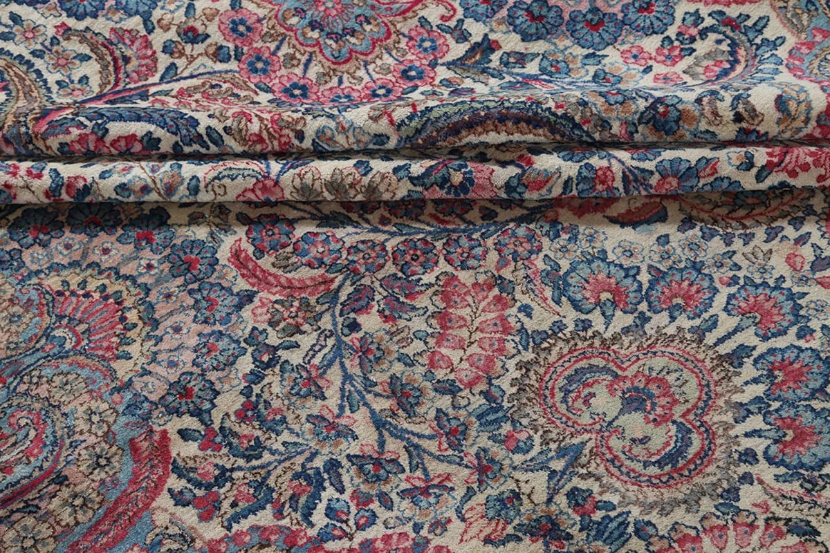 296x537 см, Иран, Керман, Wool, коричневый — вид 4