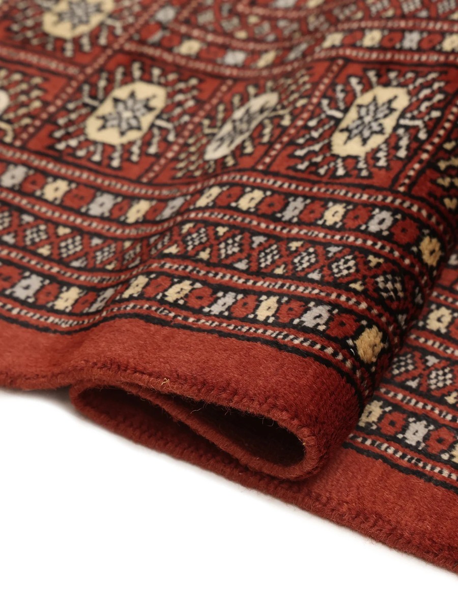 249x303 см, Пакистан, Афган / Пакистан, Wool, чёрный — вид 4