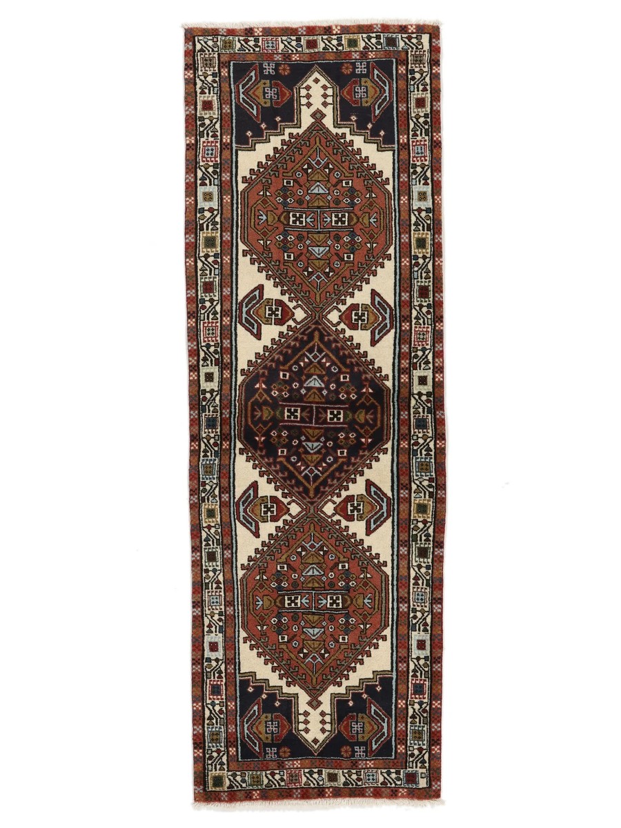 67x201 см, Иран, Восточные, Wool, чёрный