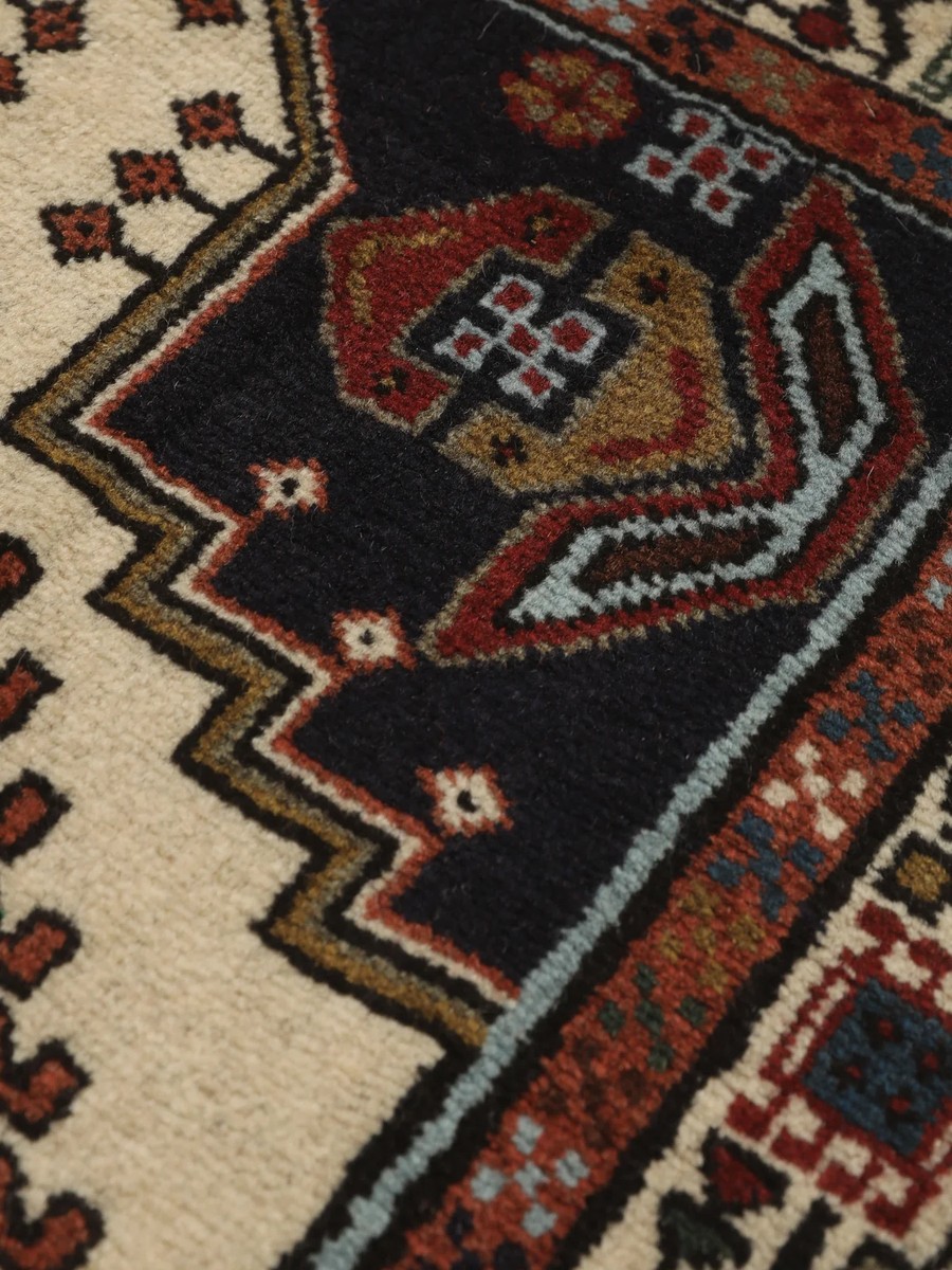 67x201 см, Иран, Восточные, Wool, чёрный — вид 6
