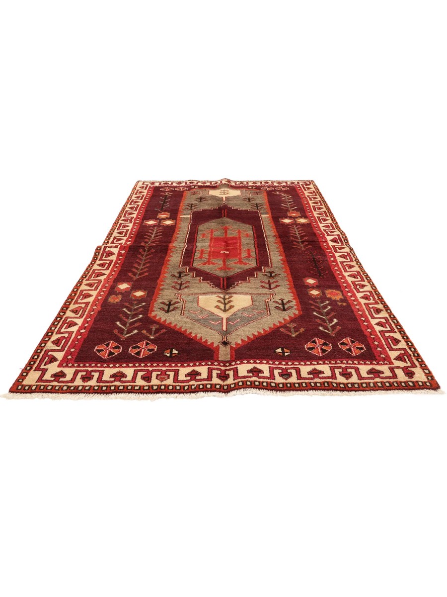 138x224 см, Иран, Восточные, Wool, красный — вид 3