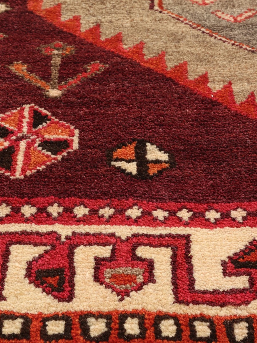 138x224 см, Иран, Восточные, Wool, красный — вид 5