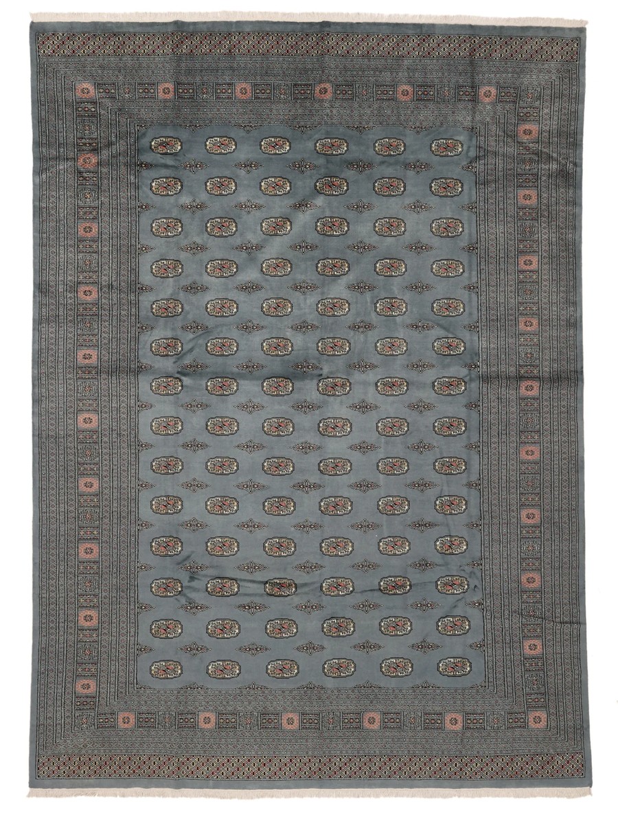 306x425 см, Пакистан, Афган / Пакистан, Wool, серый
