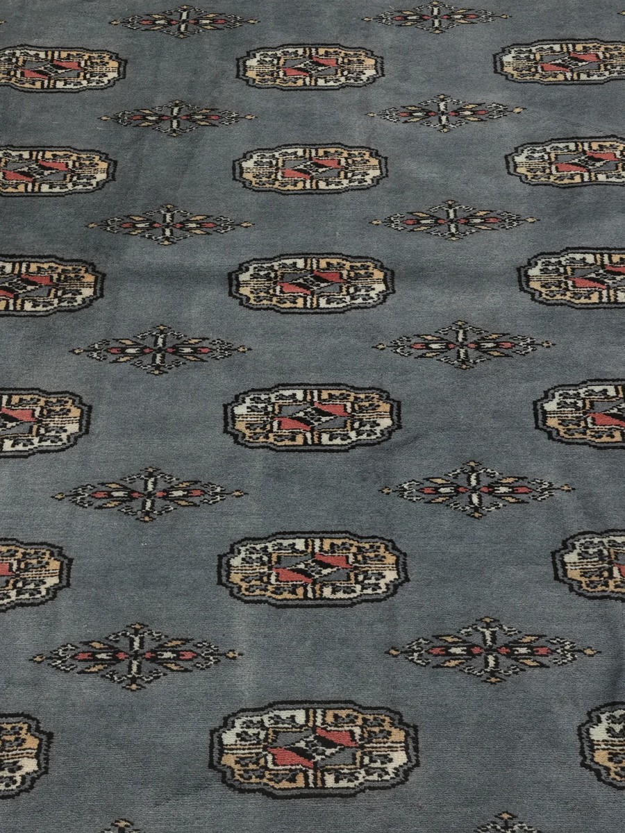 306x425 см, Пакистан, Афган / Пакистан, Wool, серый — вид 3