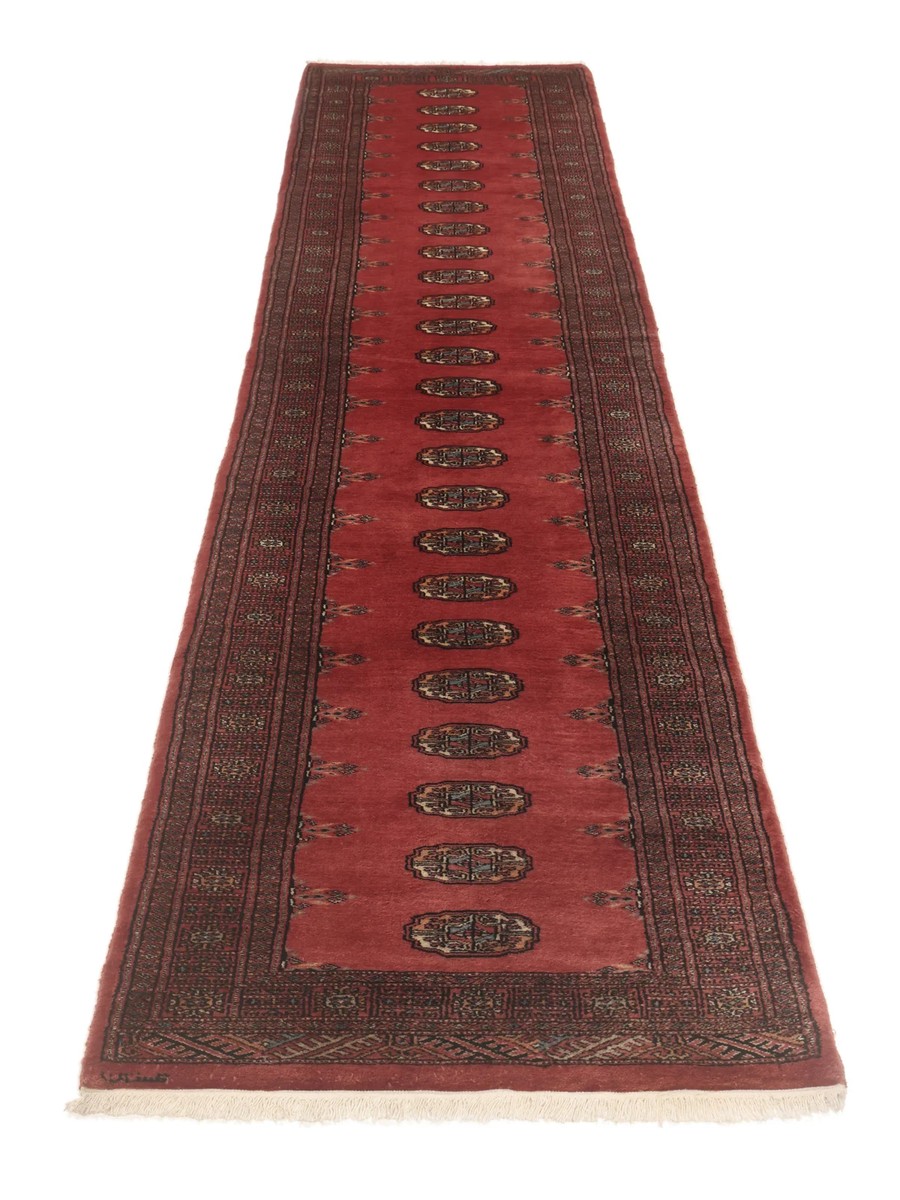 82x427 см, Пакистан, Афган / Пакистан, Wool, красный — вид 3