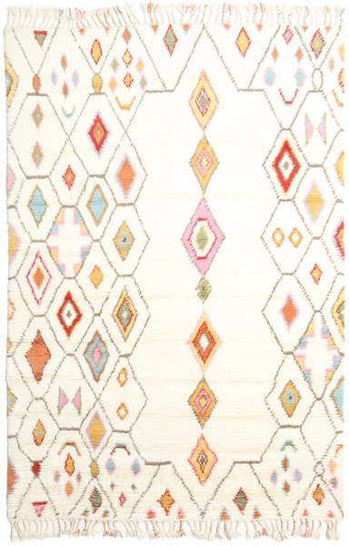 200x300 см, Индия, Бербер, Wool, многоцветный