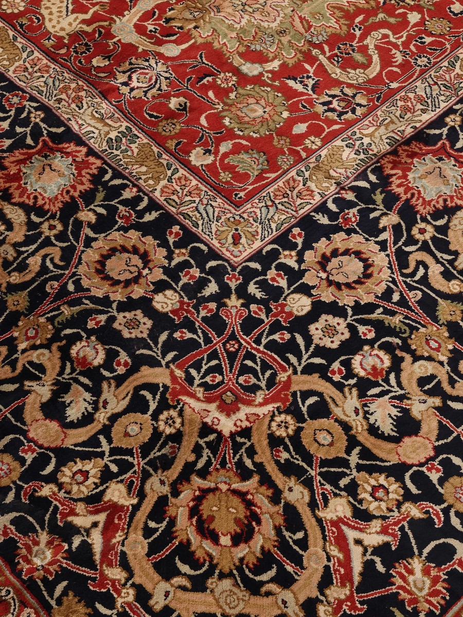 303x436 см, Индия, Шёлк, Silk, коричневый — вид 6