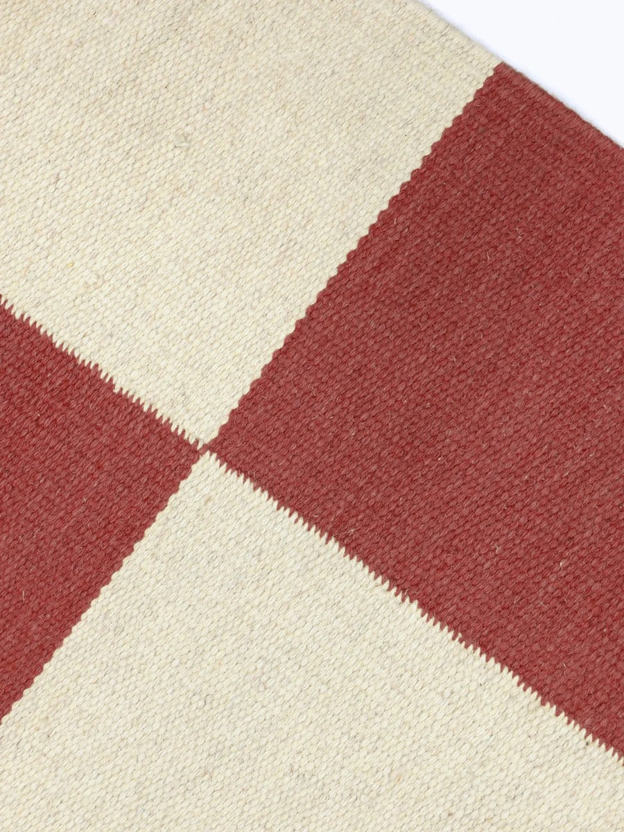 160x230 см, Индия, Современные, 80% Wool, красный — вид 3
