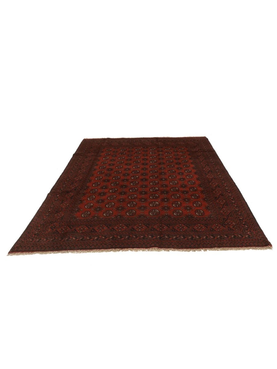 194x285 см, Афганистан, Акче, Wool, чёрный — вид 3